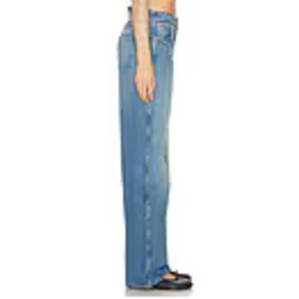 GRLFRND Austen Low Rise Curve Detached Waist in Blue - Picture 5 of 11